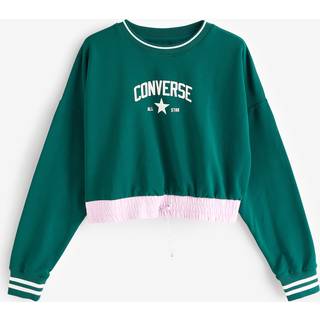 Converse Converse Green Retro Sport Nylon Sweatshirt
