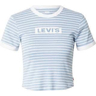 LEVI'S Stripe Ringer T-Shirt, Blue - M