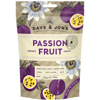 Dave & Jon's 4 x Tørret Passionsfrugt