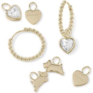 Radley RYJ1544S Gold Tone Hoop Earrings And Charm Set - J81956