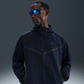 Vævet Nike Tech-jakke til mænd - blå - L