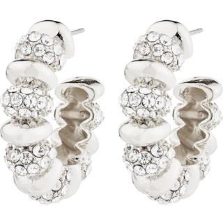 Delphine Øreringe, Silver Plated