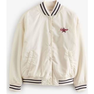 Guess Jeans Broderet Varsity Logo Bomber JakkeMiddel