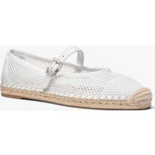 MK Lynn Mesh Ballet Espadrille - White - Michael Kors - EU 36