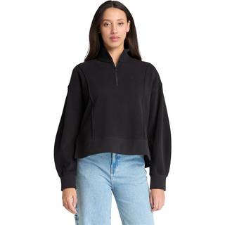 Timberland Women's Lush 1/4-Zip Sweatshirt Sweatere Damer størrelse M farve sort