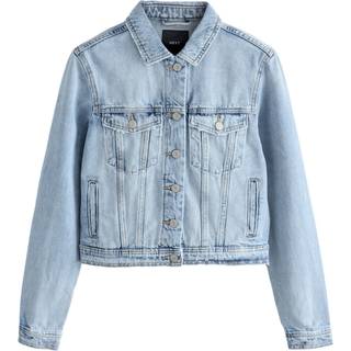 Next Bleach Fitted Denim Trucker 100% Cotton Jacket