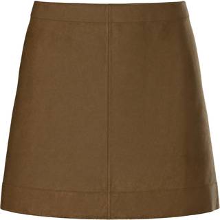 PIECES dame nederdel PCJUNO - Amber Brown - XS
