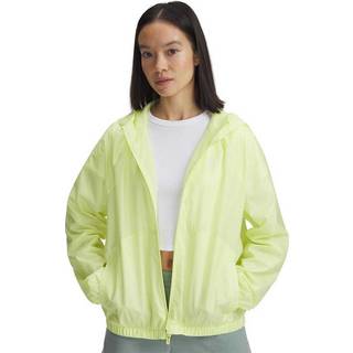 Under Armour Rival Sport Women's Windbreaker Sonic Yellow / White XS