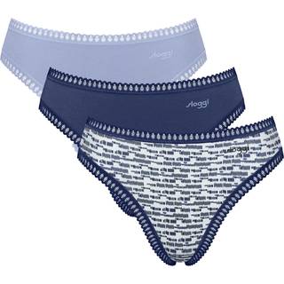Sloggi 3-pak GO Crush High Leg Briefs - Berry/Lilac - X-Small * Kampagne *