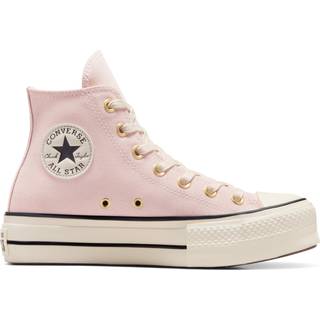 Converse All Star Lift High Platform Dame, Pink - 39.5
