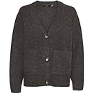 Vmboom Ls V-neck Button Cardig