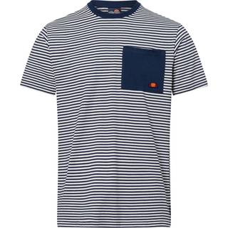 Ellesse Hirst Stripe T Shirt Navy
