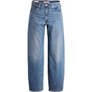 Levi'stil kvinder. A3494-0057 Baggy jeans far blå (27/34), Casual, Bomuld, Denim