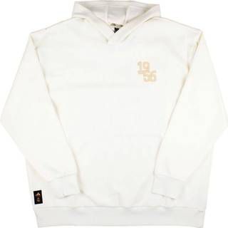 Real Madrid Doubleknit hættetrøje - Off White - XL