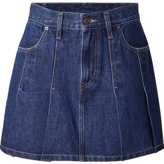 LEVI'S Denim Pleated Skirt, Blue - 31