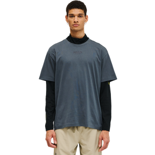 HALO T-shirt S/S, Unisex, Str. S, Blå