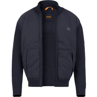 BOSS Orange Herren Jacken blau unifarben