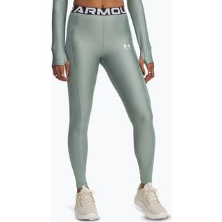 HeatGear® Rib Women's Leggings Silica Green / Silica Green / White S