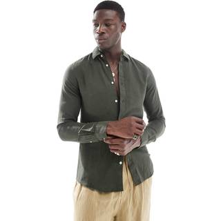 ONLY & SONS Caiden LS Linen Shirt Kambaba