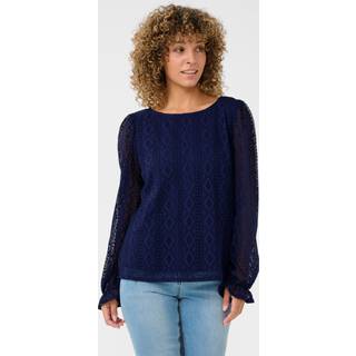Cream CRValerie Bluse - Blå - Str 38 - Damer
