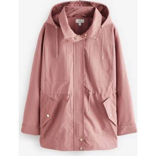 Next Rose Pink Shower Resistant Parka Jacket