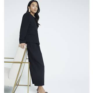 River Island River Island Black Slim Petite Barrell Leg Trousers