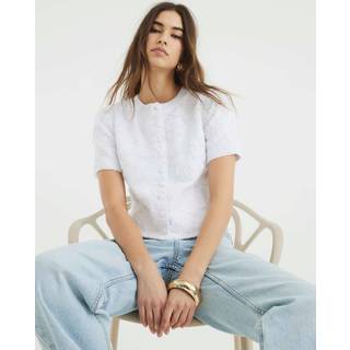 River Island Kortærmet Blomster Tryk CardiganMiddel