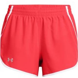 Under Armour Fly By 3in Running Shorts Women - Red, White, Size XL - red