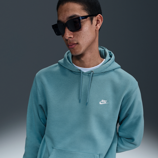 Nike Club-pulloverhættetrøje i fleece til mænd - blå - XL