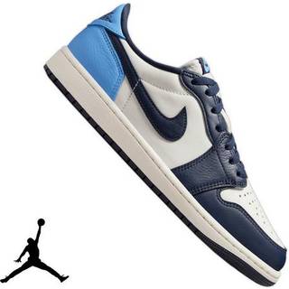 Air Jordan 1 Low OG "Obsidian"-sko til mænd - blå - 50.5