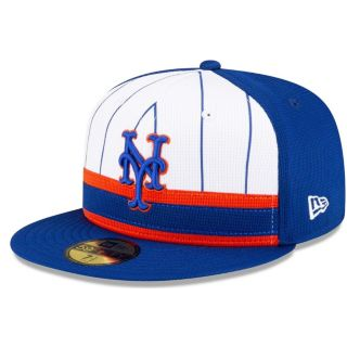 New York Mets MLB Batting Practice Blue 59FIFTY Fitted Cap newera adult unisex Blue newera adult unisex Blue newera adult unisex Blue newera adult uni - 8