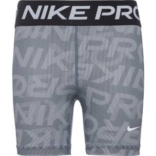 Nike Pro Short Tight Str. S 128-137 Grå Junior - Korte tights til aktive børn