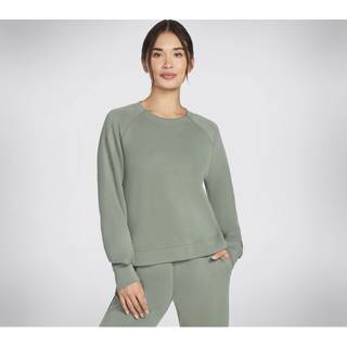 Skechers Skechers Green Skechluxe Elevate Crew Neck Sweatshirt