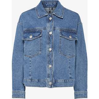 Pieces Jakke - Elma - Medium Blue Denim