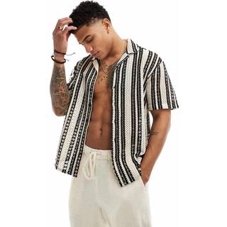 ONLY & SONS Dani Crochet Resort SS Shirt Cloud Dancer