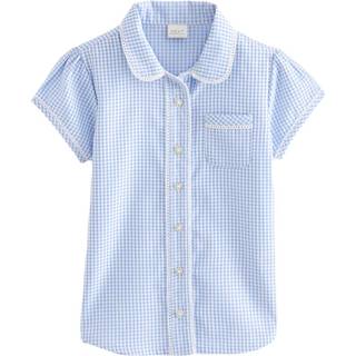 Next Cotton Rich School Ternet Bluse (3-14år)4 år (104cm)