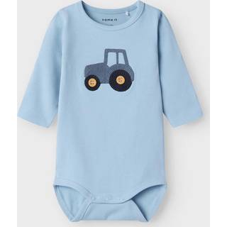 NAME IT Langærmet Body Bacto Cerulean