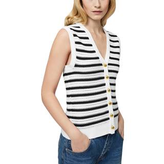 French Connection Lumi Mozart Knit Waistcoatlarge