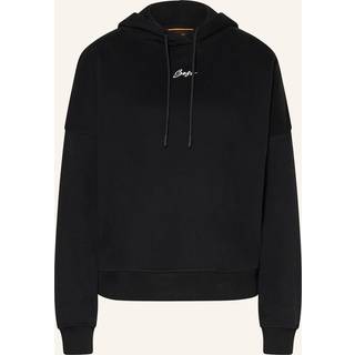 Hættetrøje med oversize fit i sweatkvalitet af bomuld med håndskrevet logo