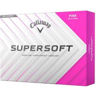 Callaway Supersoft Matte Golfbolde Pink