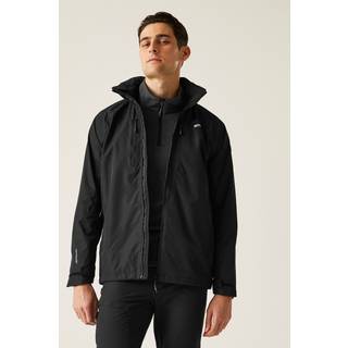 Regatta Regatta Black Mens Calderdale VI Waterproof Jacket