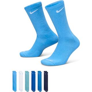 Nike Everyday Plus Cushioned-crew-træningsstrømper (6 par) - multifarvet - 38-42