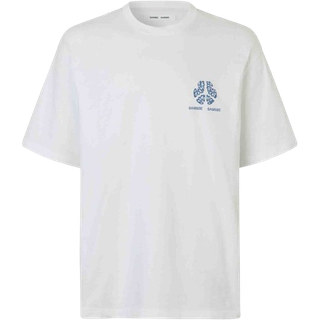 Samsøe Samsøe - Sajournal T-shirt - T-shirts til mænd - White Peace - M