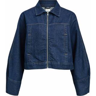 Object - Objboletta Re L/s Denim Jacket - Damejakker - Dark Blue Denim - M