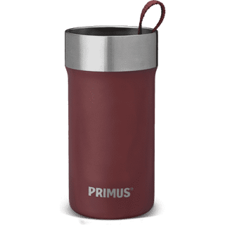 Termokrus med låg Primus Slurken Vacuum Mug Ox Red, 30 cl / 300 ml
