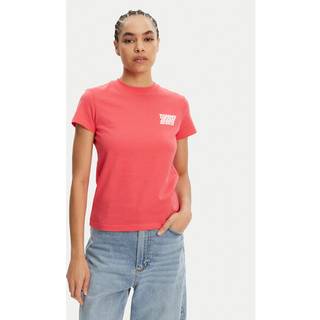 Tommy Hilfiger Pink Cotton Women T-Shirt