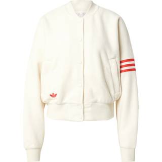 Bomber adidas Neuclassics Boucle Bomber Jacket Beige/ Cream White/ Real Coral XS - Real Coral - XS