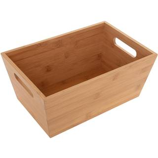 Bambuskurv til opbevaring - Natur - 20cm x 30cm x 13cm - Adeline