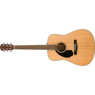 Fender CD-60S WN LH Natural Dreadnought Guitar