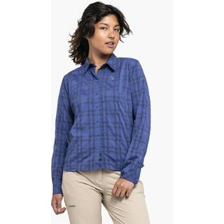 Schöffel Women's Blouse Style Dynkur Bluse Damer størrelse 46 farve blå